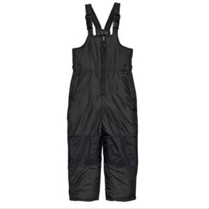 Nwt Iextreme Outfitters Kids Unisex Black Snow Bib Overalls
